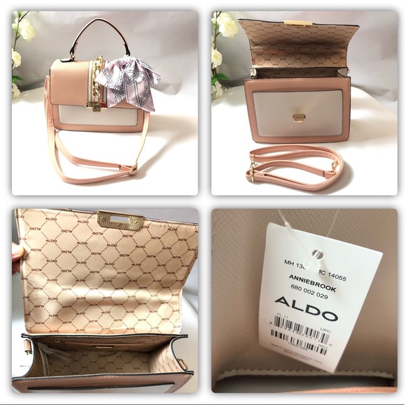ALDO AnnieBrook Flap Satchel Crossbody Purse - Picture 8 of 8